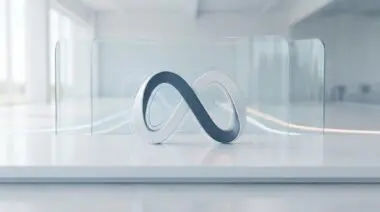 Meta FAIR logo symbolizes hybrid open source AI ecosystem in sleek, modern design.
