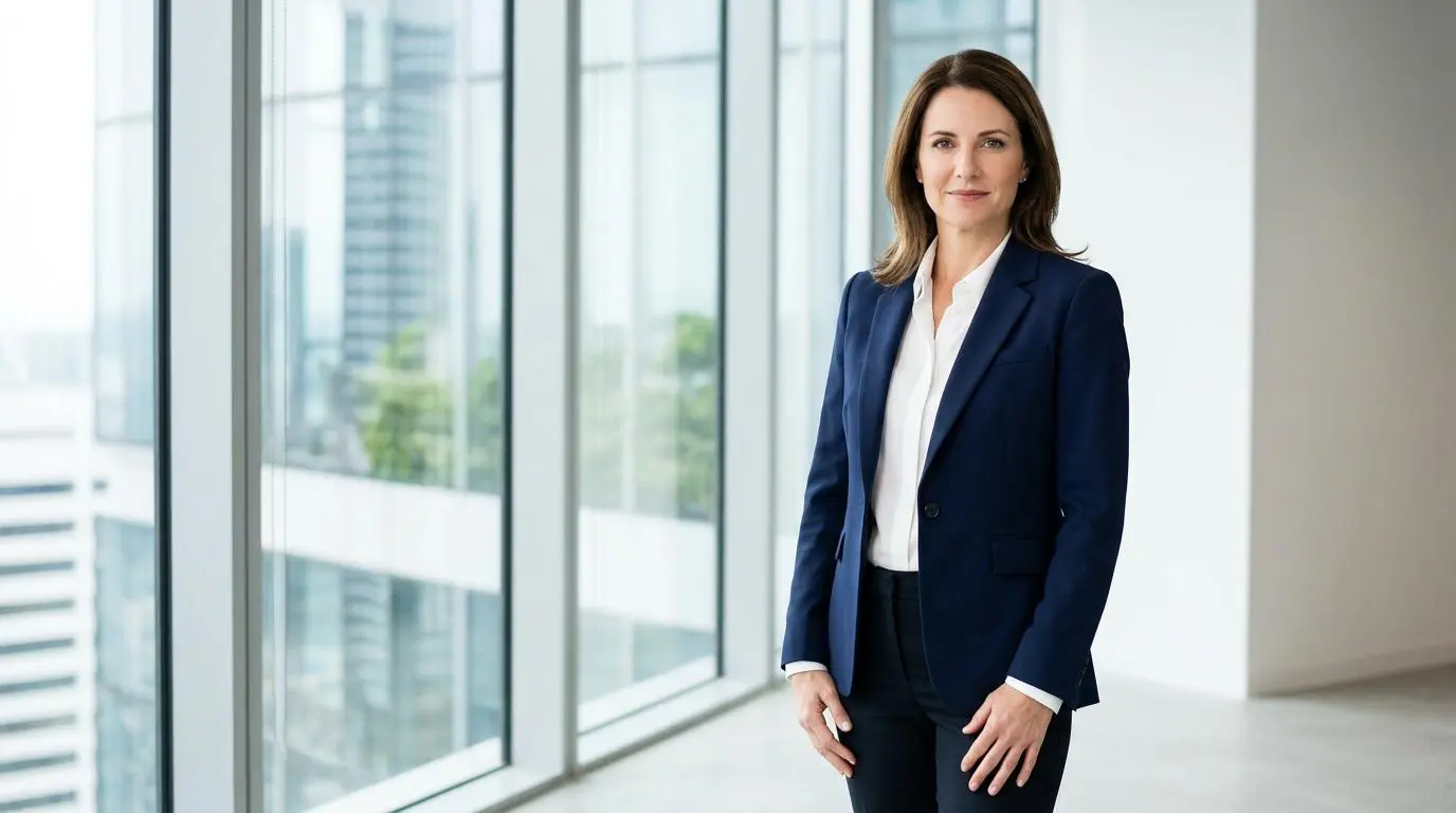 Professional corporate executive embodying thought-leadership article expertise.