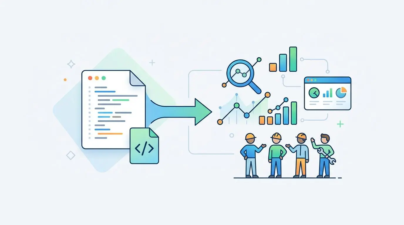Software team using code for observability configuration for cloud-native applications.