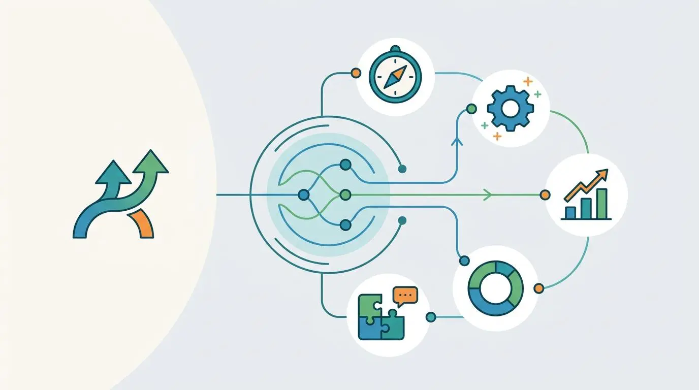 Coaching led performance management interface frameworks: strategy, process, and data.
