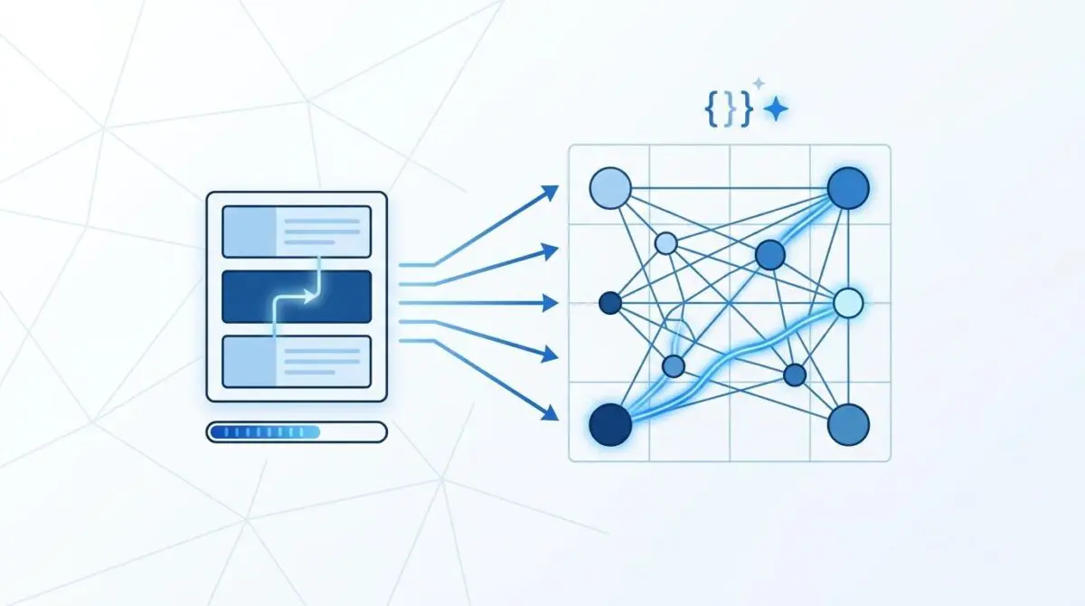 Real-time internal link optimization using dynamic CSS and node network visualization.