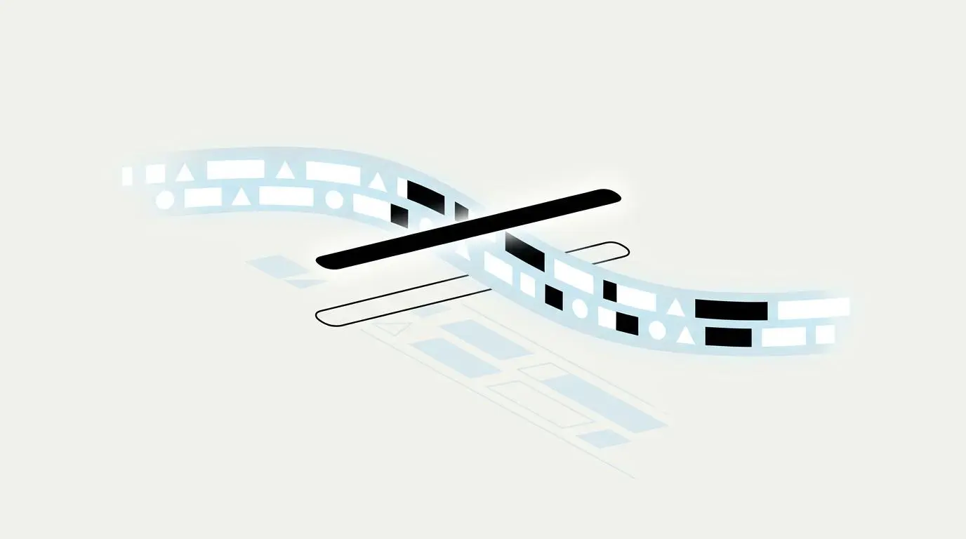 Abstract representation of data flow, symbolizing real-time syncing of offline POS transactions.