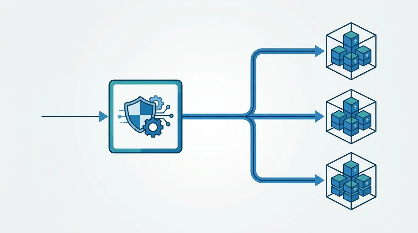Scalable headless container infrastructure with proxy management for automated broken link building workflows.