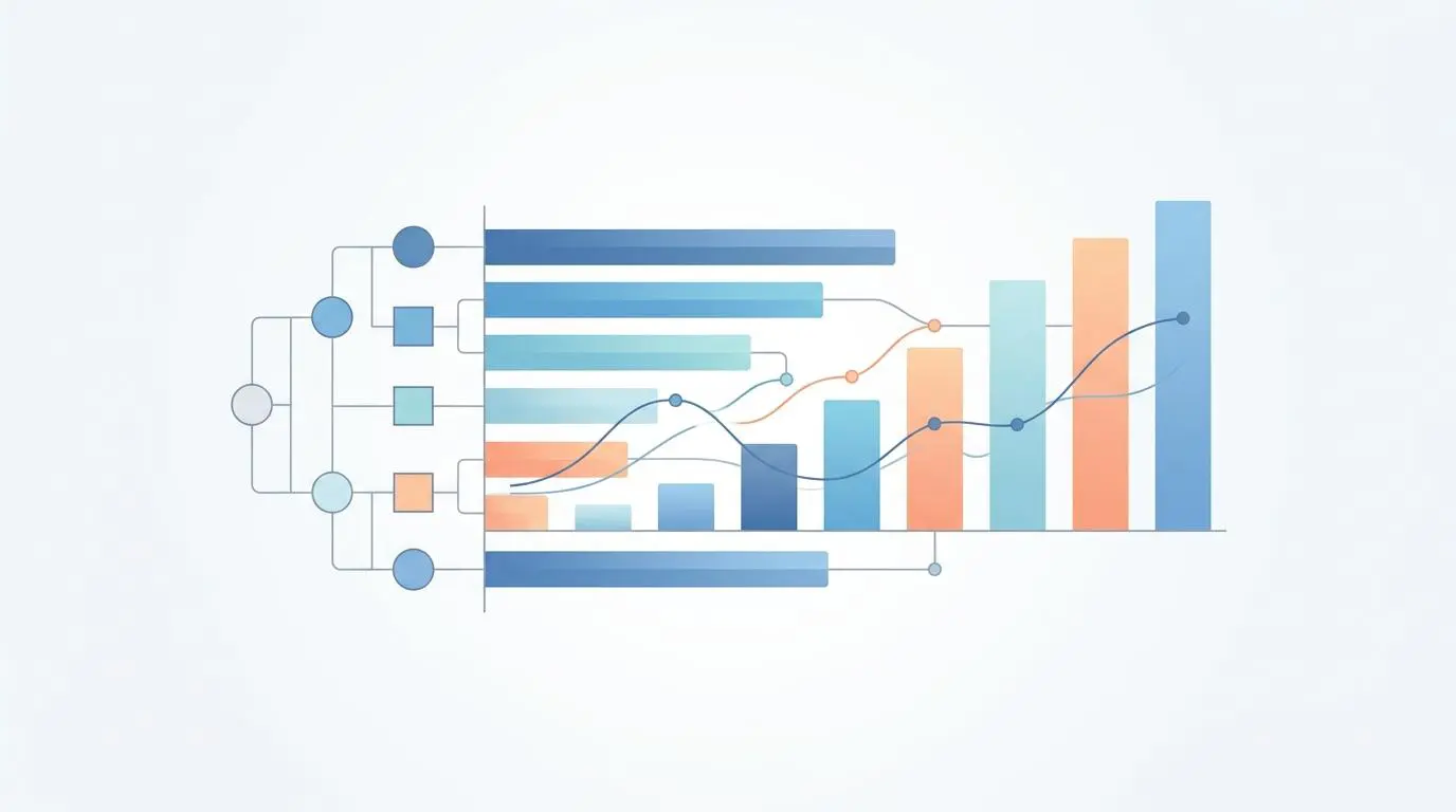 Schema driven citation frequency data visualization chart for content marketing strategies.