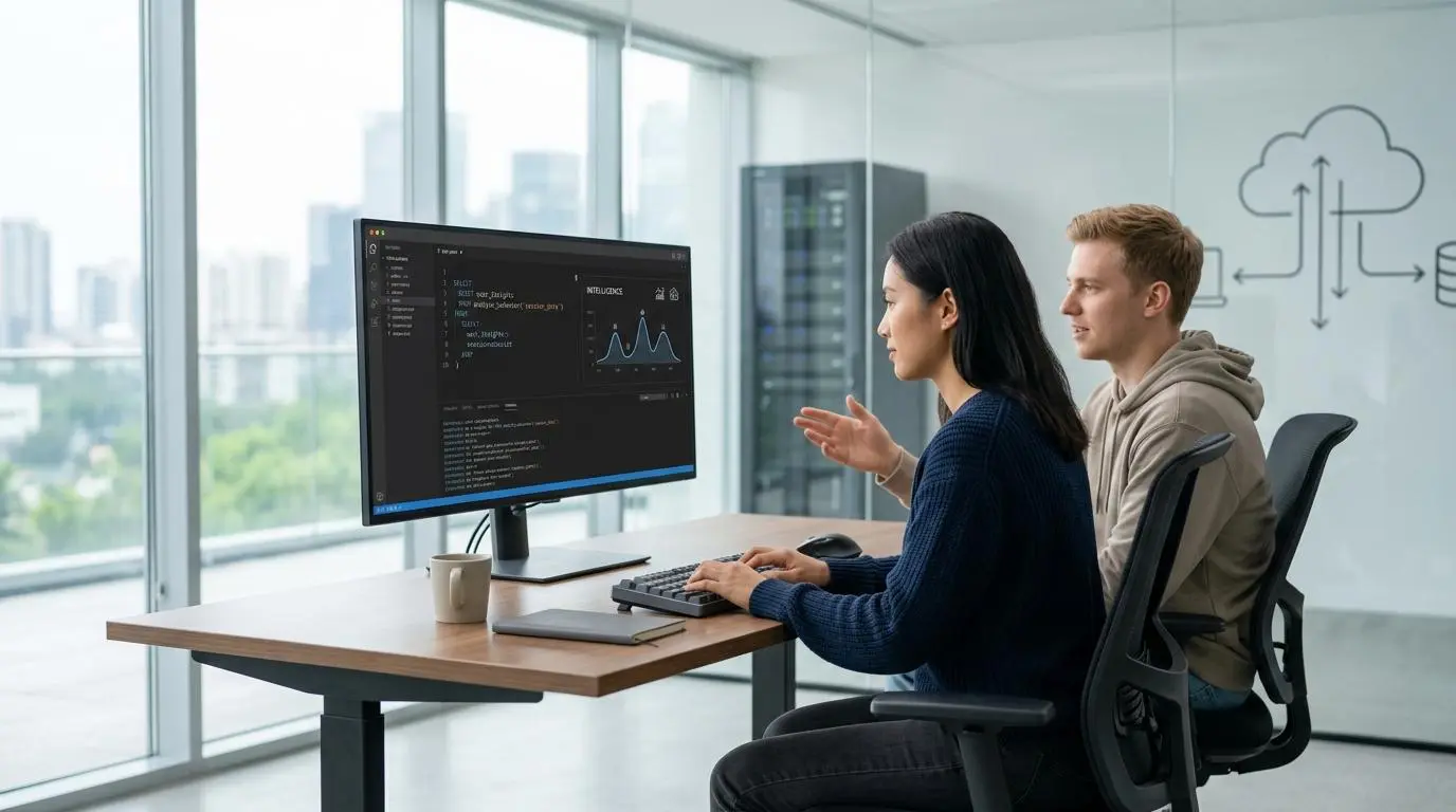 Developers utilizing Snowflake Cortex AI's serverless SQL functions for intelligence.