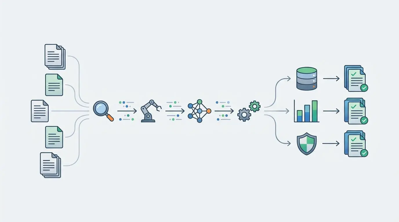Agentic pipelines automating syndicated loan data extraction with LLMs.
