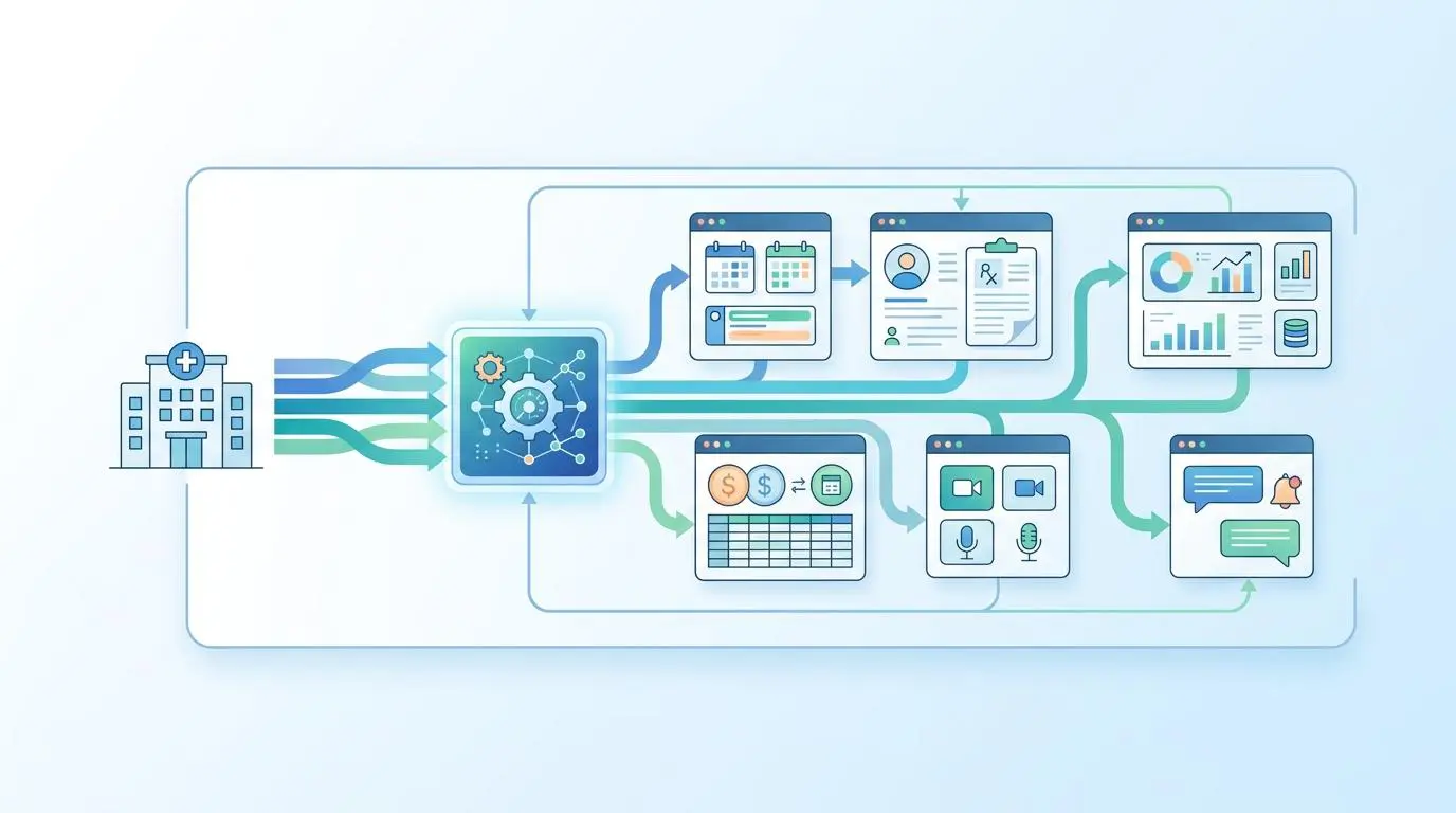 Unified practice management software tech stack for small law firms leveraging AI.