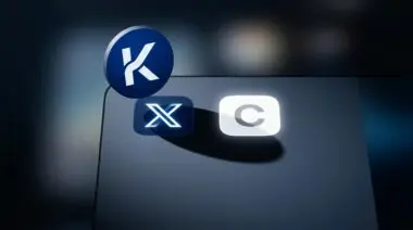 Smartphone home screen with ChatGPT and Claude app icons overshadowed by a new Kimi K3 icon, representing market valuation shock.