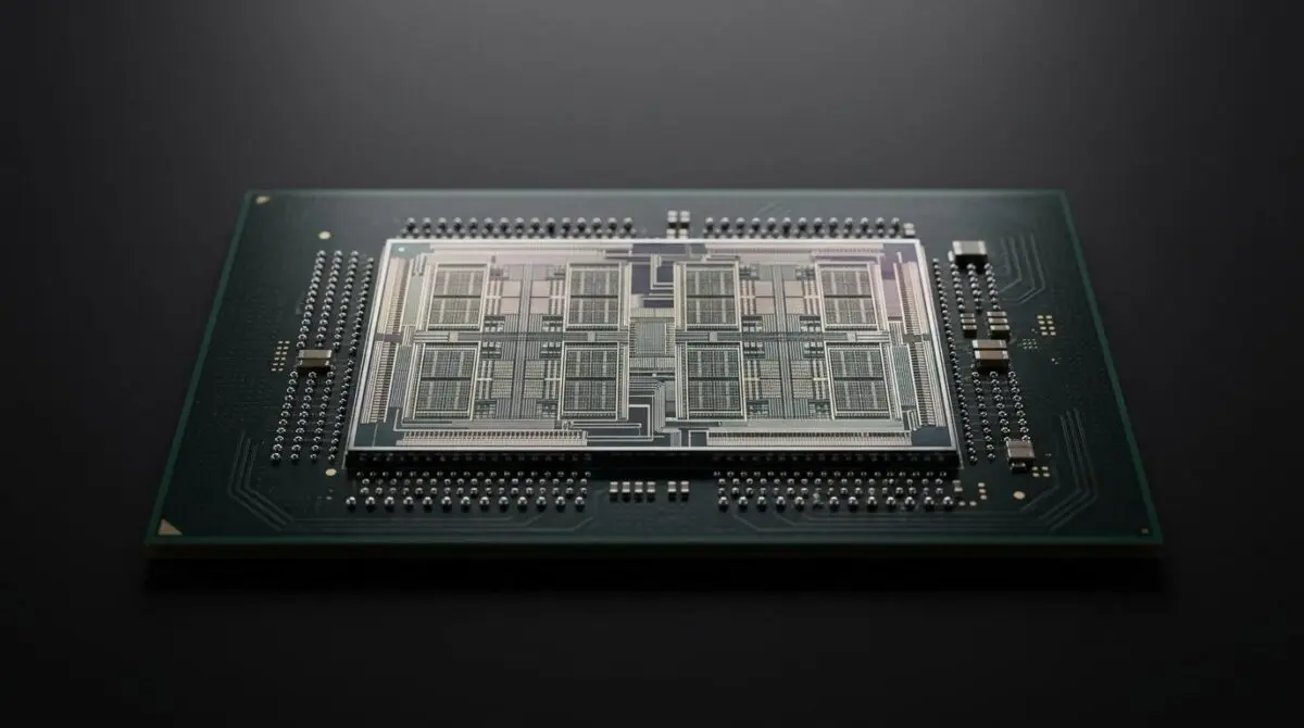 NVIDIA Vera CPU die mounted on substrate with Olympus cores engineered for single-thread dominance in agentic AI at scale