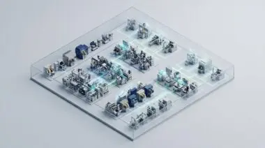 Semiconductor cleanroom machinery grid with NVIDIA GPU acceleration Applied Materials digital twin atomic-scale simulation