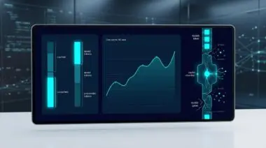 Prompt caching control plane dashboard for persistent AI agents: cached vs uncached token bars, chamber, live hit rate graph.