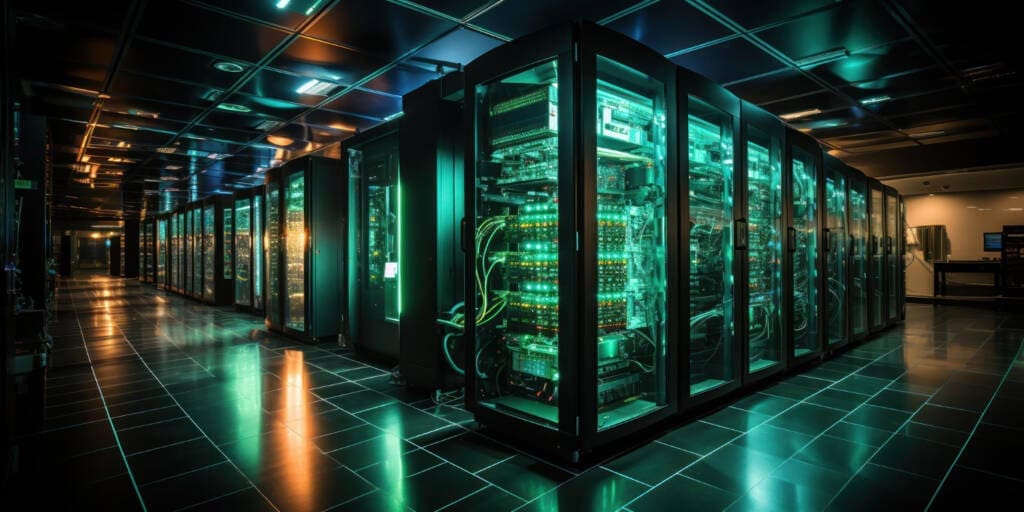 Data center operations utilizing high-performance networking equipment