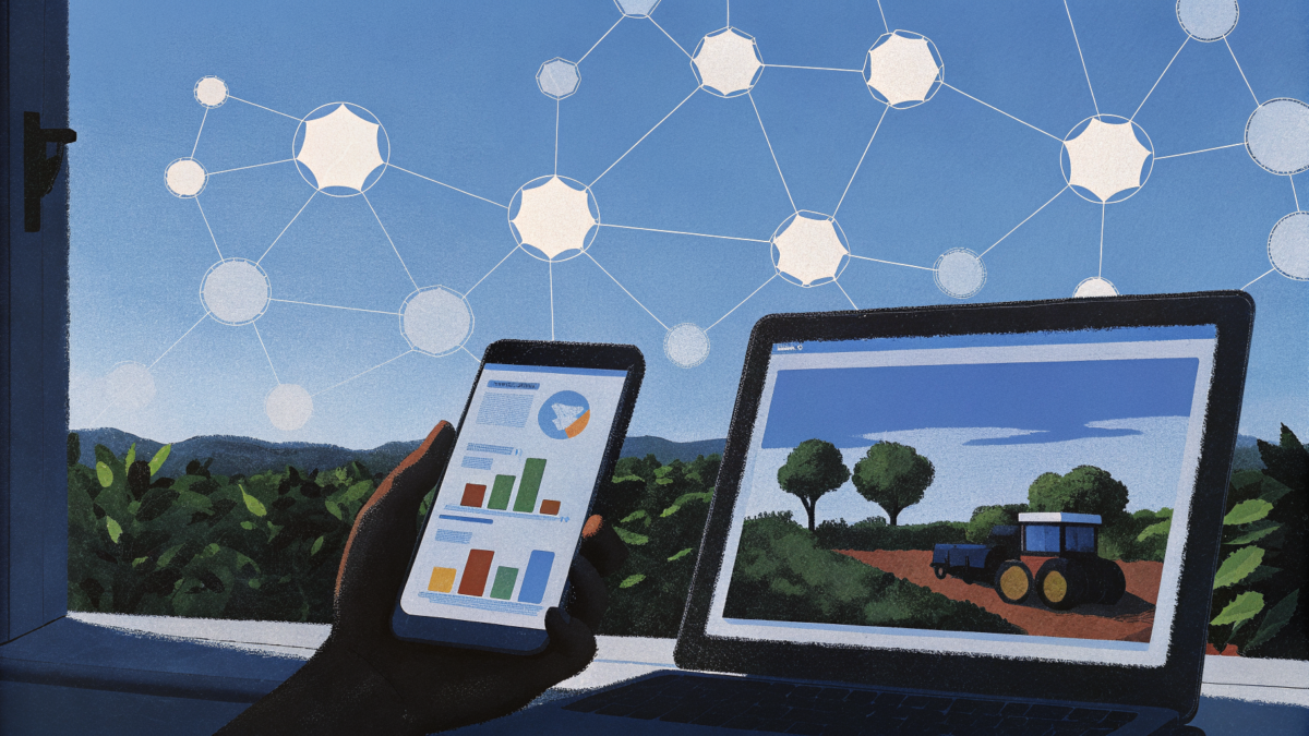 Modern digital finance platform enhancing agricultural technology financial inclusion and operational efficiency