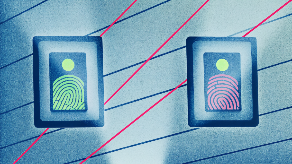 Fingerprint and facial recognition biometric authentication in modern FinTech digital finance scene