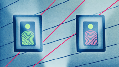 Fingerprint and facial recognition biometric authentication in modern FinTech digital finance scene