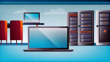 Digital transformation integrating enterprise technology with business operations system.
