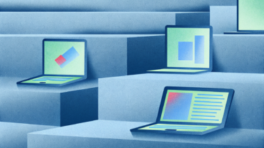 Modern Ed-Tech digital learning platform interface with interactive data analytics.