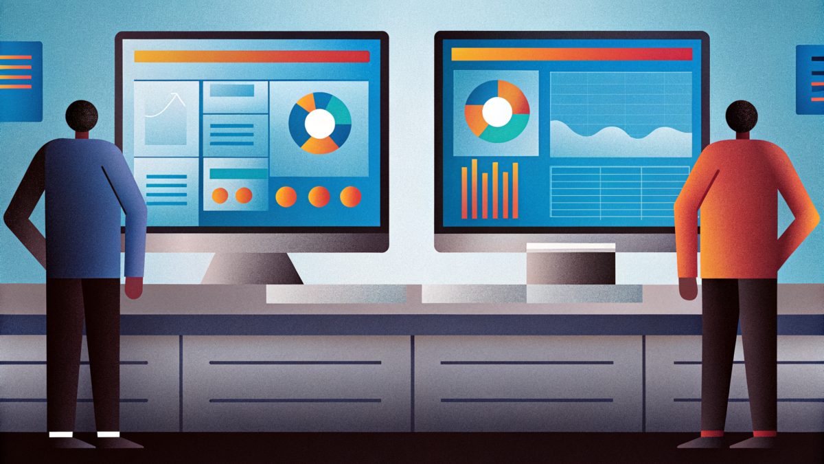 Enterprise Resource Planning dashboard integrating business processes and data analytics.