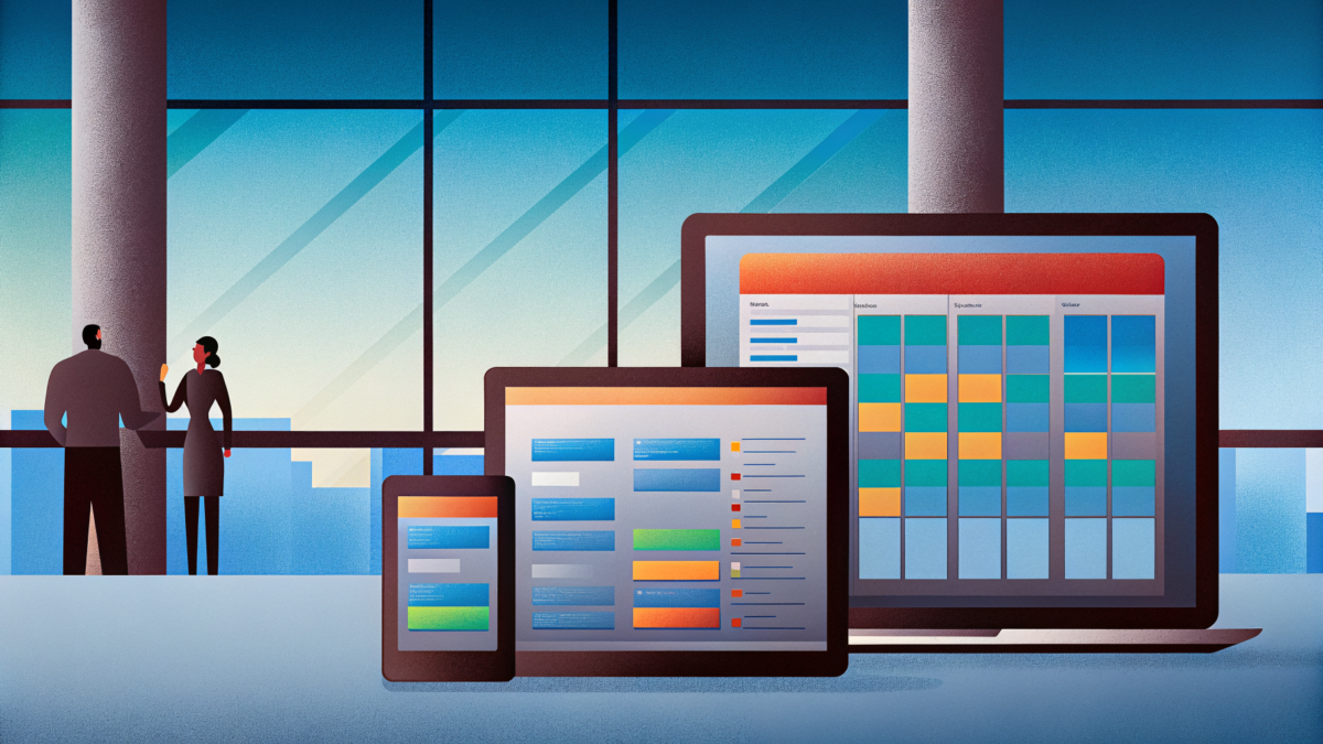 Field Service Management IoT scheduling dispatching system interface