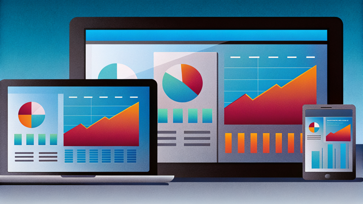 Financial Planning and Analysis team reviewing data forecasting on a digital dashboard.