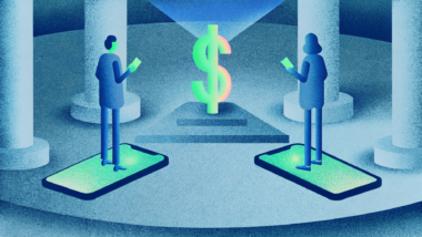 AI-driven hyper-personalization system analyzing real-time financial data for tailored user experiences.