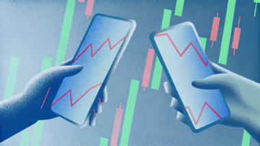 Micro-investing platform interface showing fractional shares and automated portfolio diversification.