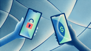 Secure payment gateway processing a digital transaction on a modern FinTech interface.