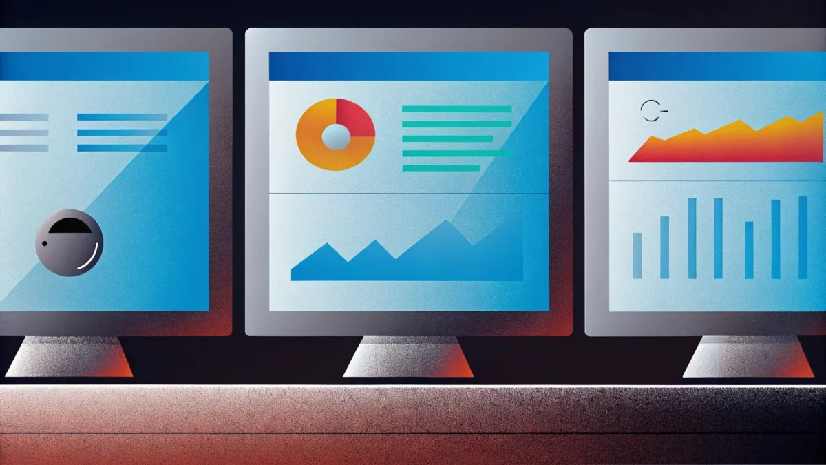 Real-time Security Information and Event Management (SIEM) alert analysis on a digital dashboard.