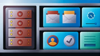 Email authentication protocol Sender Policy Framework (SPF) DNS TXT record system in modern business scene.