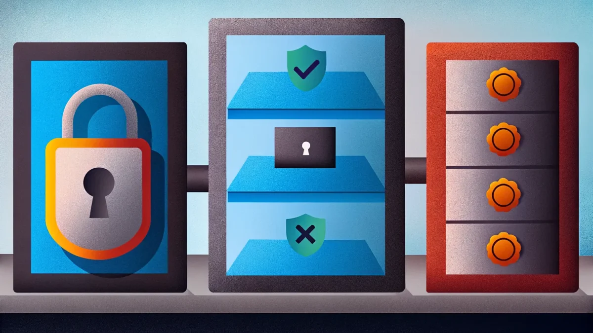 Serverless security shared responsibility model with cloud and user roles.