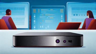 Custom Tensor Processing Unit ASIC machine learning accelerator in a modern business setting.