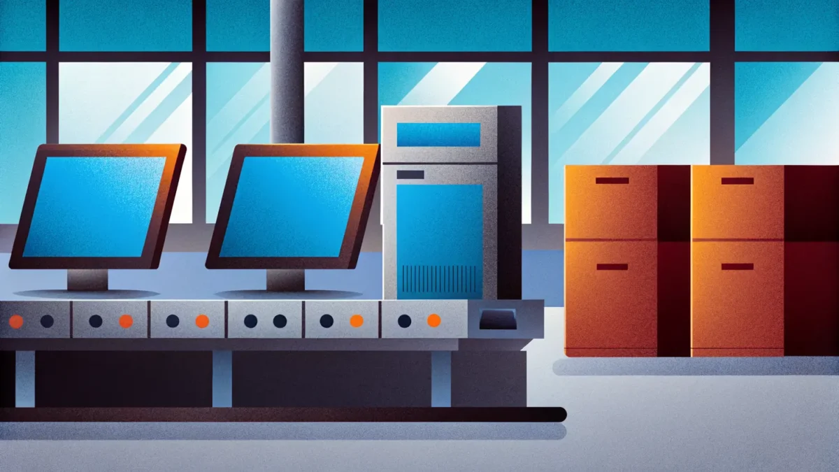 Third-Party Logistics provider managing warehouse operations with automated systems.